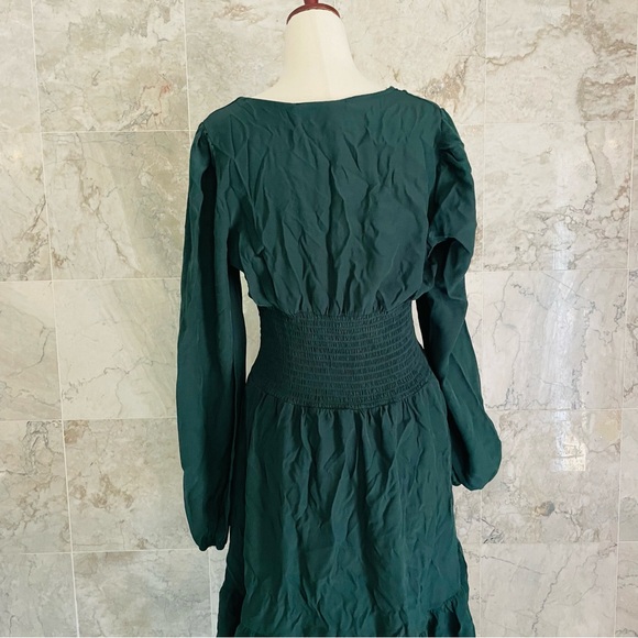 Hesperus Smocked Waist Babydoll Dress - Picture 6 of 7